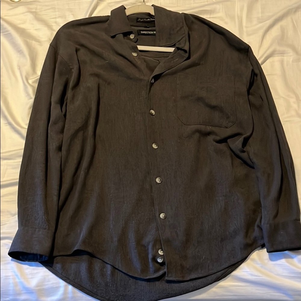 Single Needle Tailors Direction Ben Button Up Dress Shirt